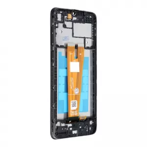 Lcd + touchscreen + frame za Samsung A045 Galaxy A04 zuti flet crni X-Cell original