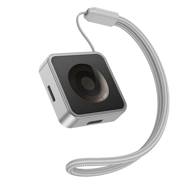 Bezicni punjac (punjac za sat) Hoco. CW55 za Apple Watch 2.5W srebrni