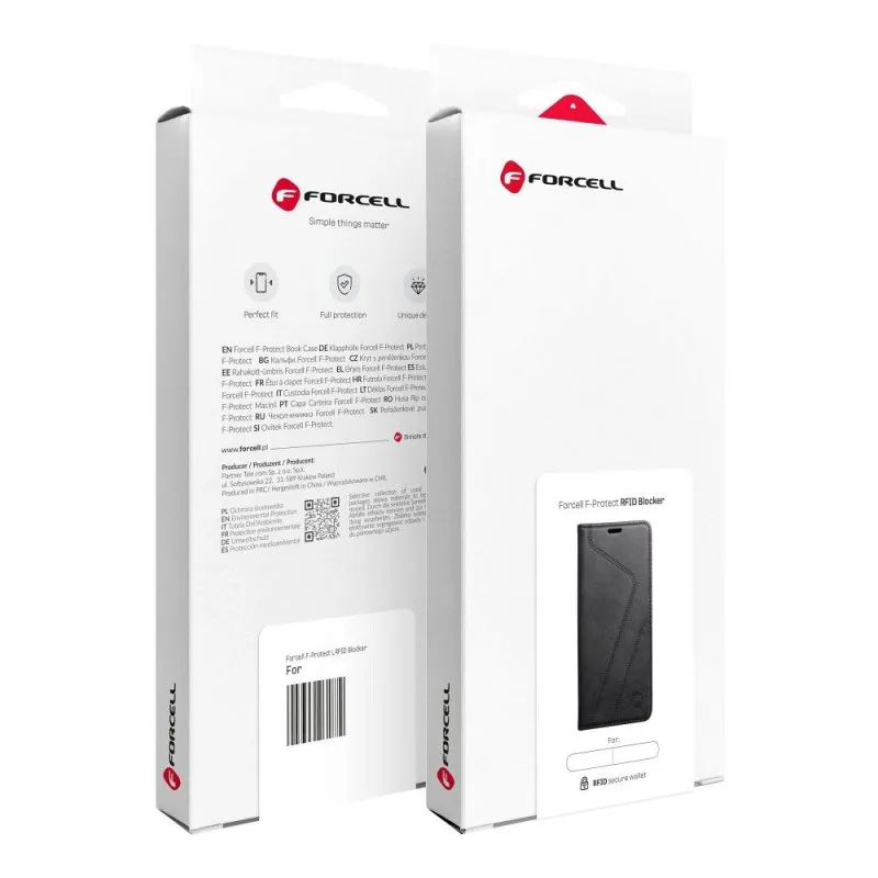 Futrola FORCELL F-PROTECT RFID Blocker za Samsung S928 Galaxy S24 Ultra crna