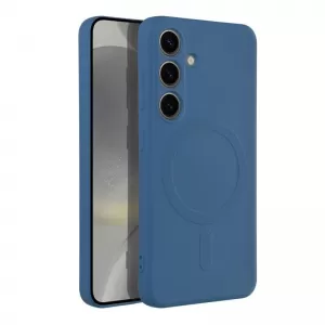 Futrola Silicone Mag Cover za iPhone 13 (6.1) tamno plava