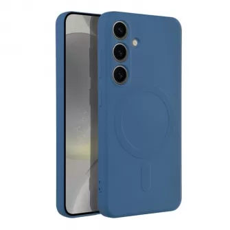 Futrola Silicone Mag Cover za iPhone 13 Pro (6.1) tamno plava