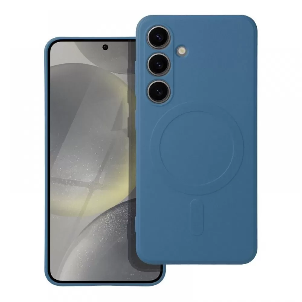 Futrola Silicone Mag Cover za iPhone 13 Pro (6.1) tamno plava