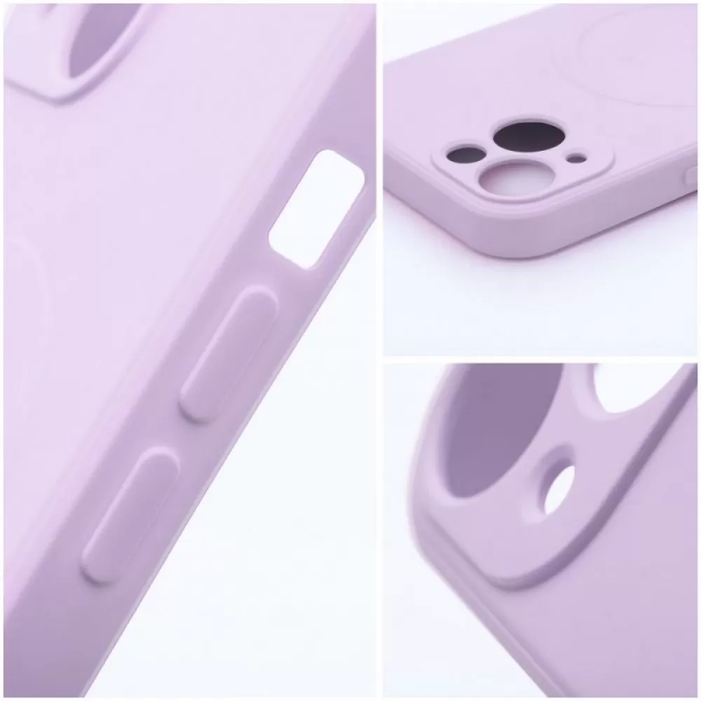 Futrola Silicone Mag Cover za iPhone 13 Pro (6.1) puder roze