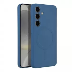 Futrola Silicone Mag Cover za iPhone 12 (6.1) tamno plava