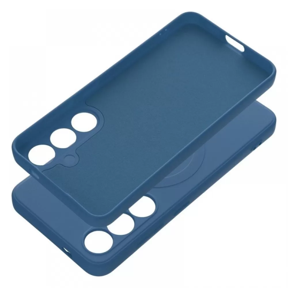 Futrola Silicone Mag Cover za iPhone 12 (6.1) tamno plava