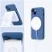 Futrola Silicone Mag Cover za iPhone 12 (6.1) tamno plava