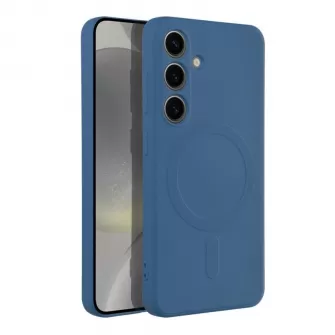 Futrola Silicone Mag Cover za iPhone 14 Pro (6.1) tamno plava