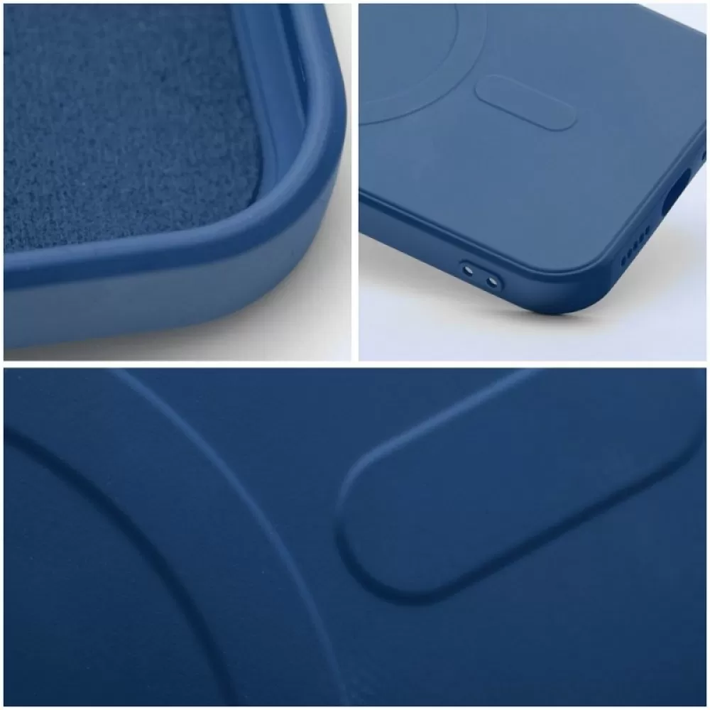Futrola Silicone Mag Cover za iPhone 15 Pro (6.7) tamno plava