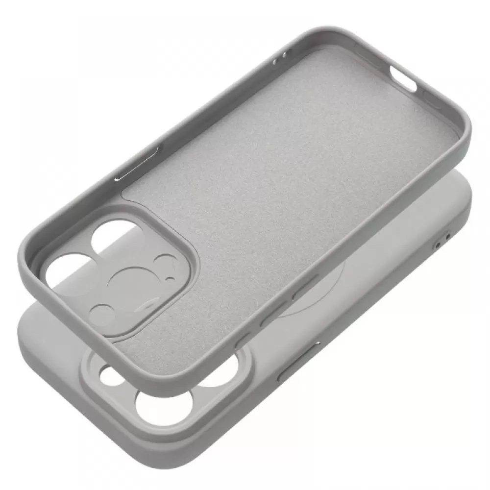 Futrola Silicone Mag Cover za iPhone 15 Pro (6.7) titanium siva