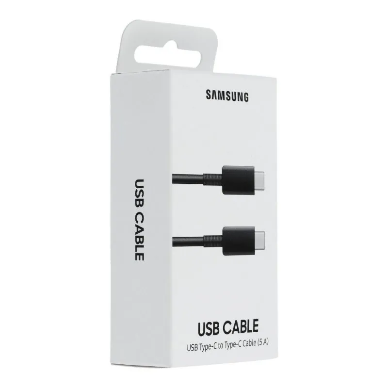 Kabal SAMSUNG EP-DN975BBEGWW Type c na Type C 5A (pakovanje) FULL ORIGINAL crni
