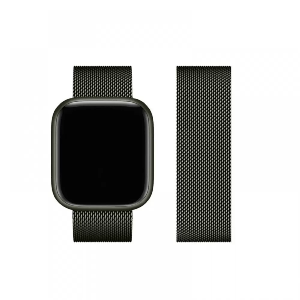 Forcell narukvica za sat F-DESIGN FA03 za Apple Watch 38/40/41mm maslinasto zelena