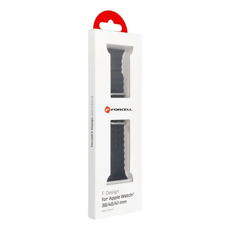 Forcell narukvica za sat F-DESIGN FA12 za Apple Watch 38/40/41mm crna