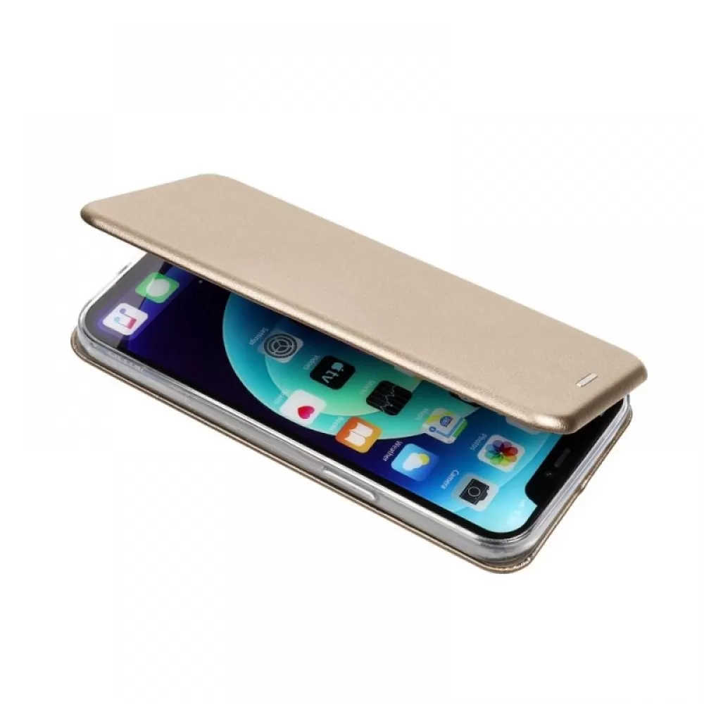 Futrola flip cover GALIO (forcell elegance) za Samsung A355 Galaxy A35 zlatna