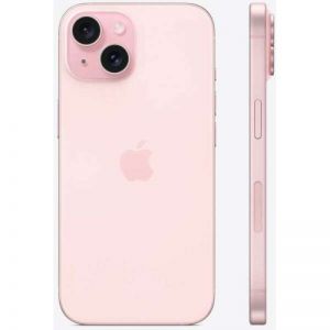 Poklopac baterije (bez stakla kamere) za iPhone 15 roze ORG