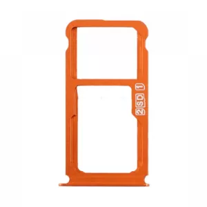 Sim holder za Nokia 7 Plus narandzasti FULL ORG EU SH