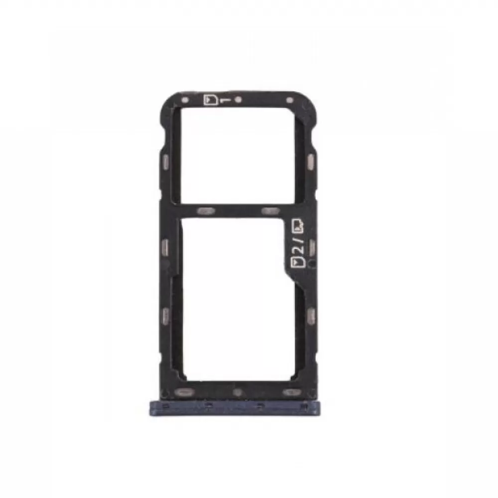 Sim holder za ZTE Blade V9 sivi FULL ORG EU SH