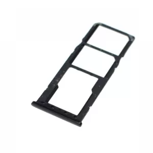 Sim holder za Samsung A207 Galaxy A20s crni FULL ORG EU SH