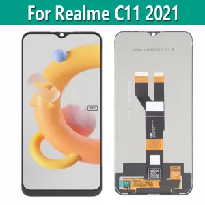 LCD + touchscreen za Realme C11 2021 black ORG