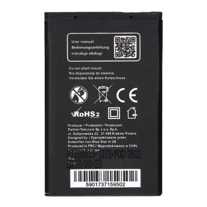 Baterija BLUE STAR za Nokia 6101/6100/6300 (BL-4C) 800 mAh Li-Ion