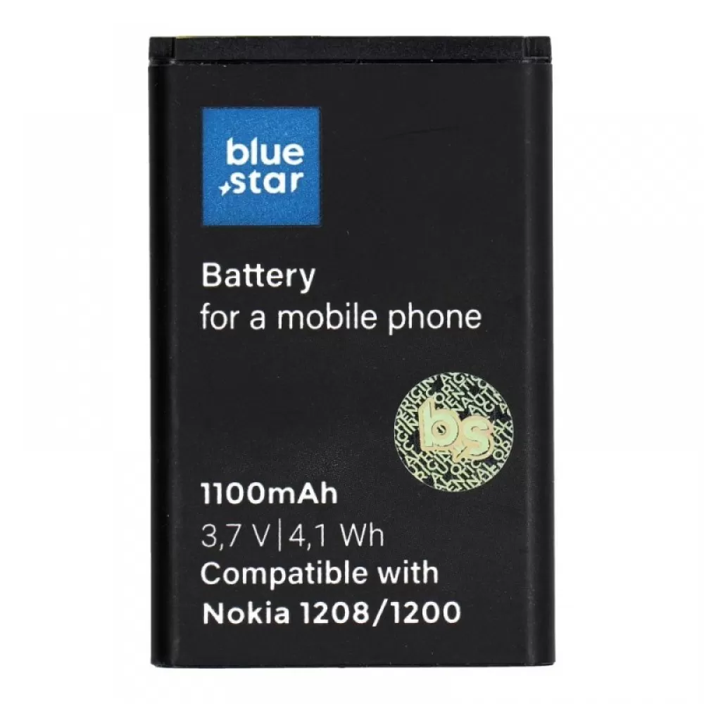 Baterija BLUE STAR za Nokia 1208/1200/C1/1616/1800 (BL-5CA) 1100 mAh Li-Ion
