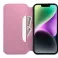 Futrola flip DUAL POCKET BOOK za Samsung A555 Galaxy A55 roze