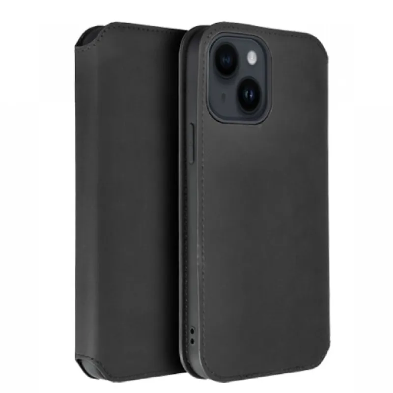 Futrola flip DUAL POCKET BOOK za Samsung A355 Galaxy A35 crna