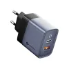 Kucni punjac (adapter) FORCELL F-Energy GAN USB-C i USB-A port VT-39 4A 45W PD Quick Charge 4.0 