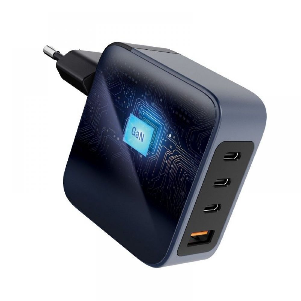 Kucni punjac FORCELL F-Energy GAN sa 3x USB-C i USB-A port 100W sa PD i Quick Charge 4.0