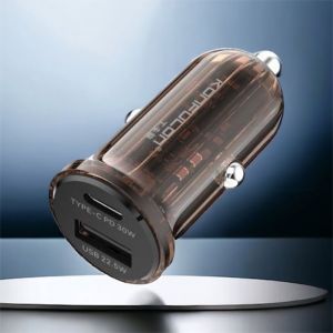 Auto punjac KONFULON mini C85Q USB-A 22.5W / USB-C 30W FAST