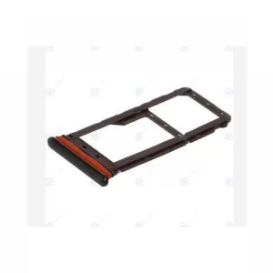 Sim holder za Motorola Moto G8 Plus crni FULL ORG EU SH