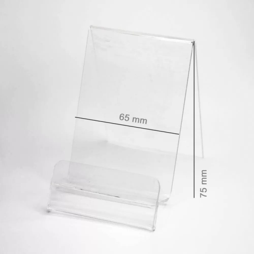 Plexi Vertical stalak (smartphone - 65mm)