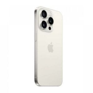 Poklopac baterije (bez stakla kamere) za iPhone 15 Pro Max beli ORG