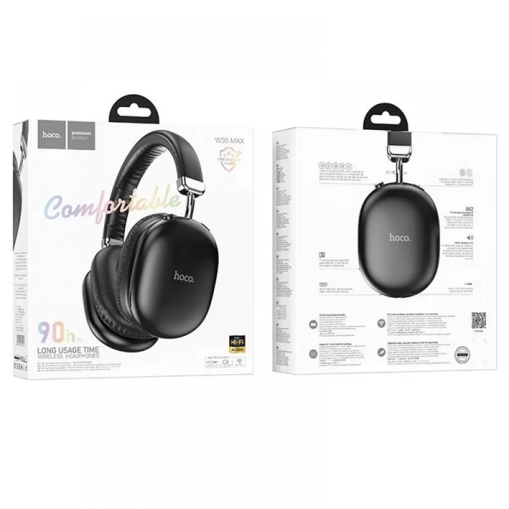 Bluetooth slusalice Hoco. W35 Max crne