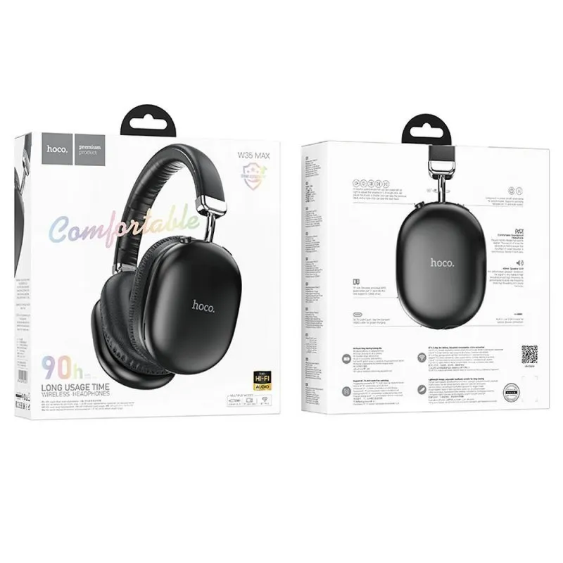 Bluetooth slusalice Hoco. W35 Max crne