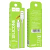 Hoco. Usb kabal Micro  2.4A Assistant X101 (30kom/box) sivi