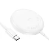 Bezicni punjac Hoco. CW52 MagSafe 15W Enjoy beli