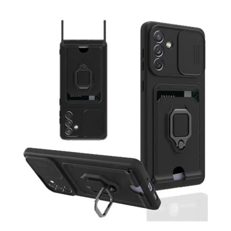 Futrola ZUMA PROTECT sa pertlom za Xiaomi Redmi 13C crna
