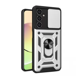 Futrola HARD PROTECT SA PRSTENOM za Xiaomi 13T / Xiaomi 13T Pro srebrna