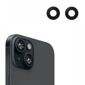Staklo kamere bez okvira za iPhone 15  