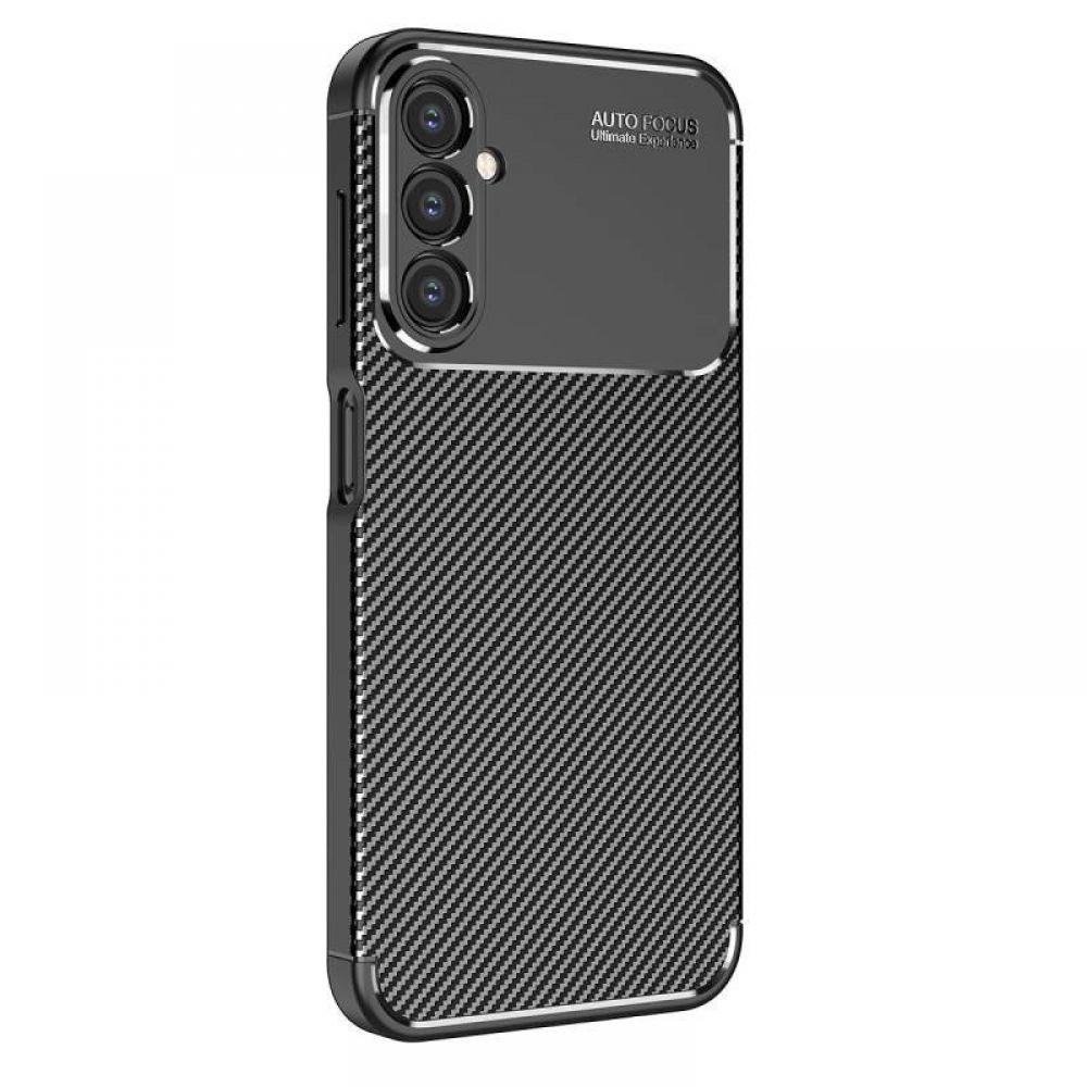 Silikonska futrola AUTO FOCUS LINE (Carbon Black) za Samsung S926 Galaxy S24 Plus crna