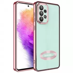 Futrola sa NIKLOVANIM OBODOM No1 za Xiaomi 12T roze