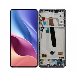 LCD + touchscreen + frame za Xiaomi Redmi K40 plavi (service pack) FULL ORIGINAL EU