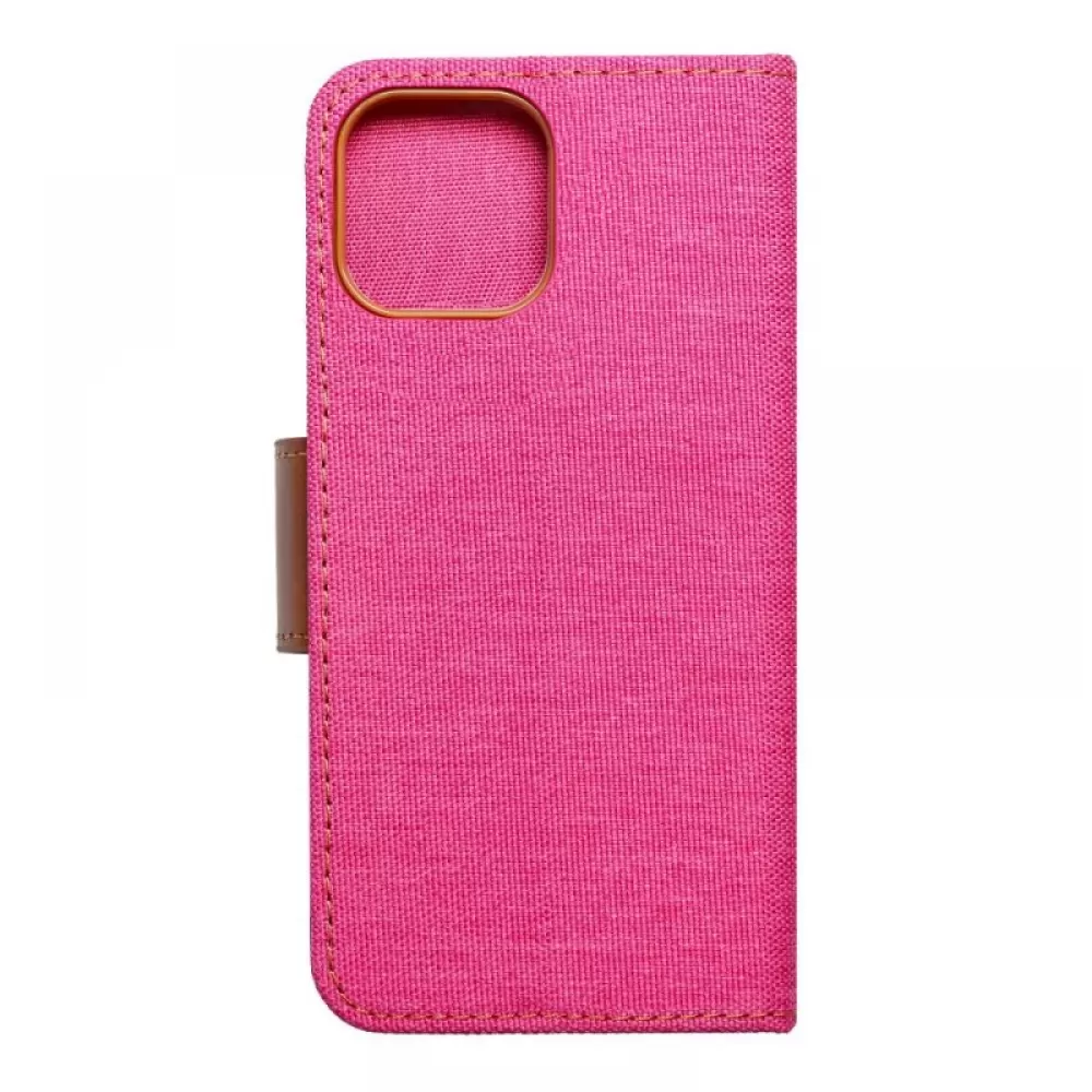 Futrola flip BI FOLD MERCURY Canvas (canvas book) za Samsung A256 Galaxy A25 5G pink
