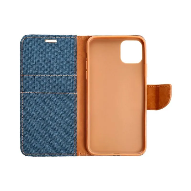 Futrola flip BI FOLD MERCURY Canvas (canvas book) za Xiaomi Redmi 13C teget