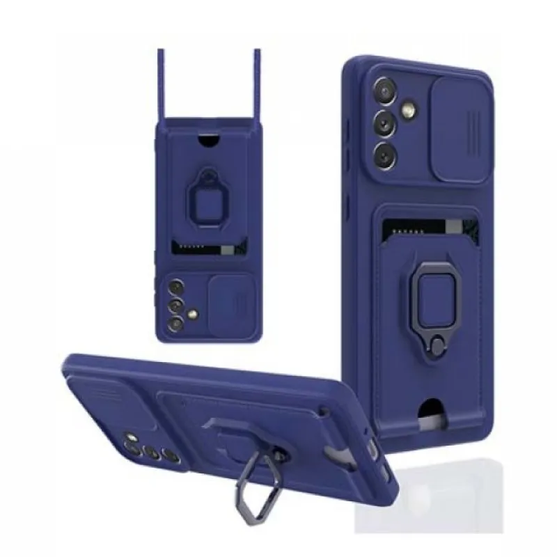 Futrola ZUMA PROTECT sa pertlom za Samsung A555 Galaxy A55 teget
