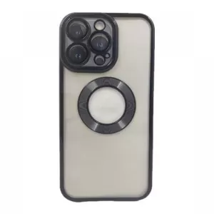 Futrola CIRCLE METALIK za iPhone 15 Pro Max (6.7) crna
