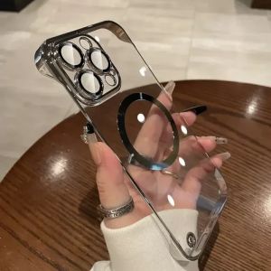 Futrola UMPER MAGSAFE za iPhone 15 Pro (6.1) srebrna
