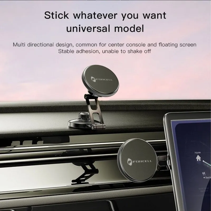 Auto drzac FORCELL F-GRIP IronSecure 1 crni