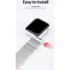 Narukvica za sat DUX DUCIS MILANESE za Apple Watch 38/40/41 tamno siva