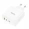 Kucni punjac (adapter) Hoco. N30 2 x Type C + USB A QC PD 65W GaN beli